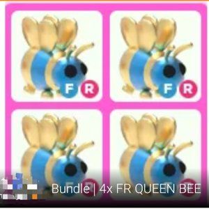 Roblox Adopt Me x4 FR Queen Bee Bundle